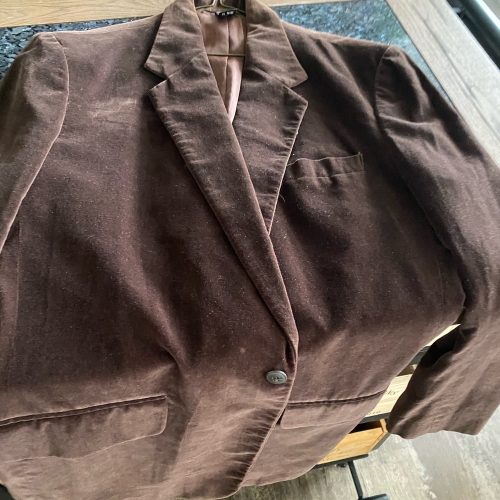 Liz Claiborne Suede Sport Jacket